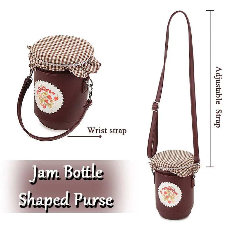 Novel Jam Bottle Designs Purses