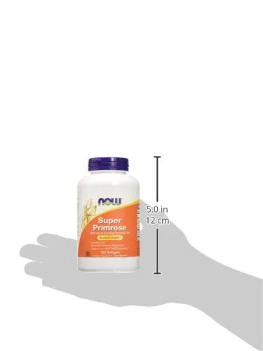 Now Foods Super Primrose 1300 mg, 120 Geles (Pack de 2)