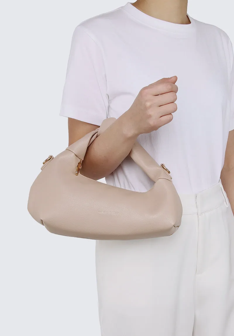 Nurita Harith Nanna Top Handle Puff Bag (Wheat)