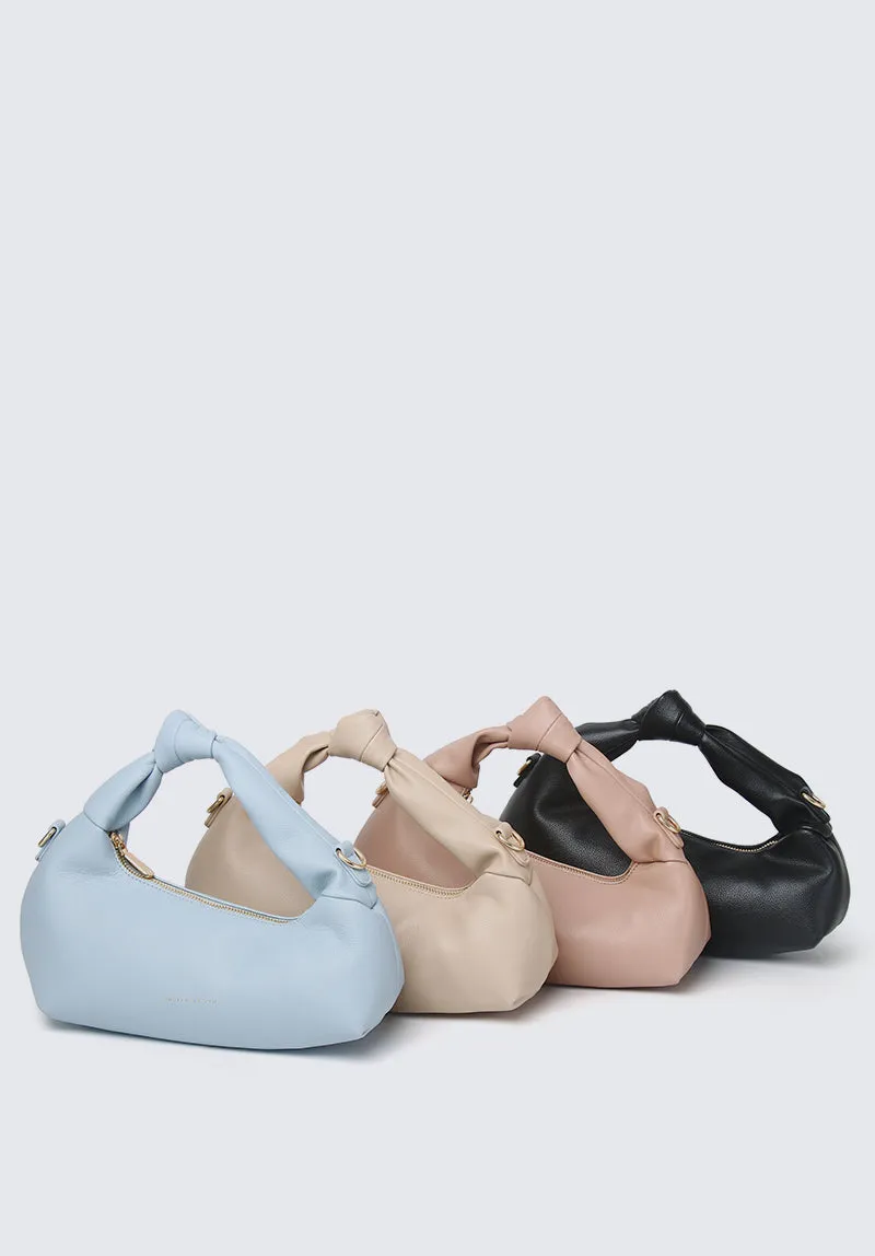 Nurita Harith Nanna Top Handle Puff Bag (Wheat)