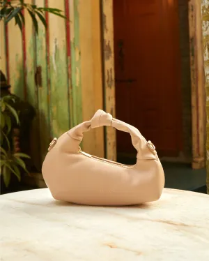 Nurita Harith Nanna Top Handle Puff Bag (Wheat)