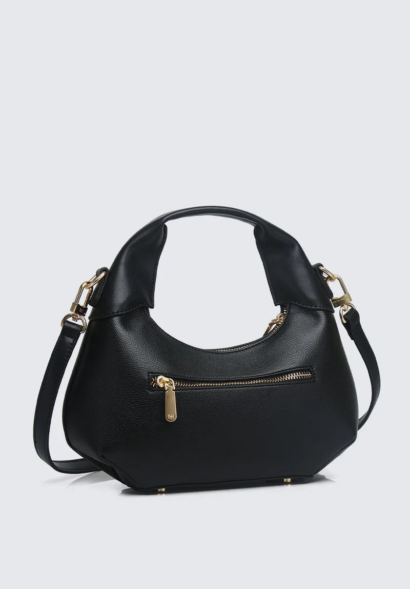 Nurita Harith Norri Small Hobo Bag (Black)