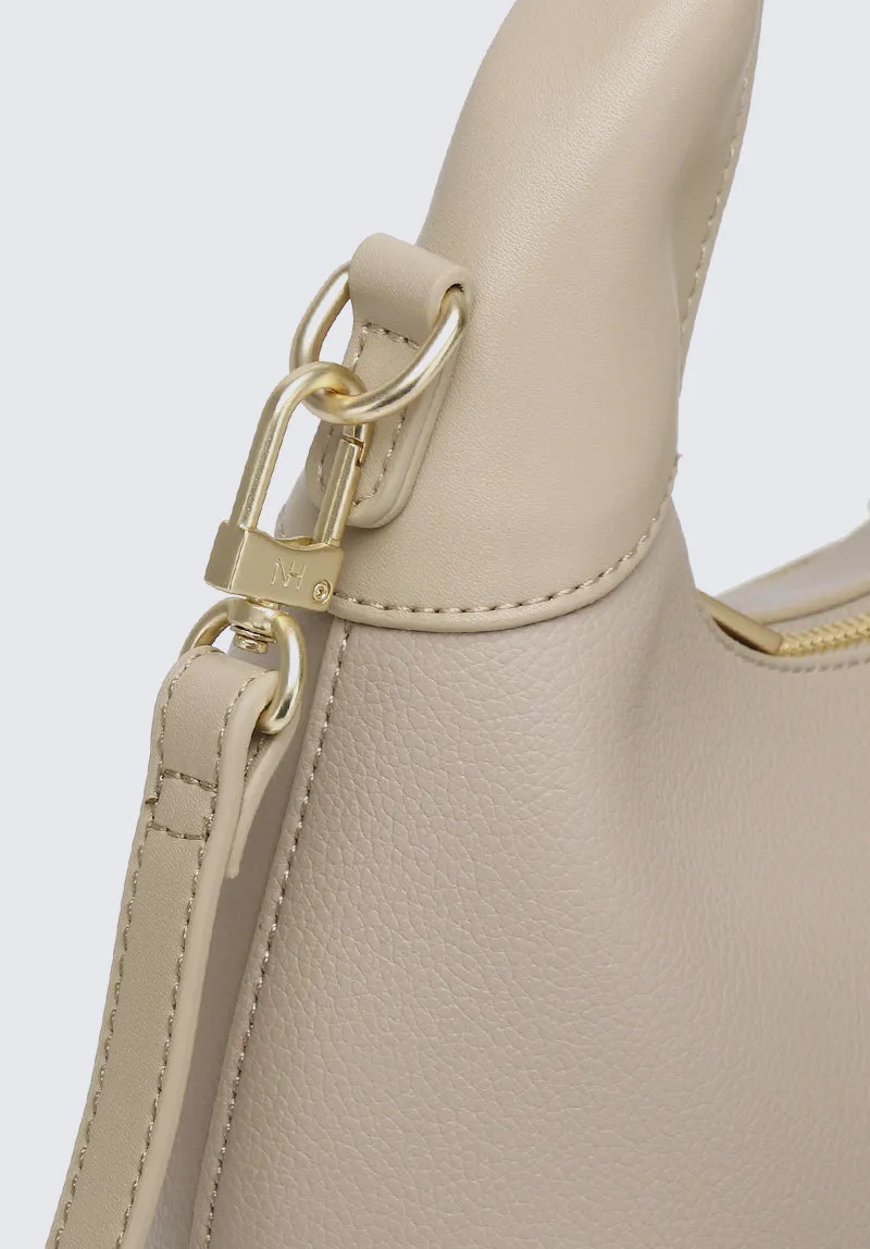 Nurita Harith Norri Small Hobo Bag (Tan)