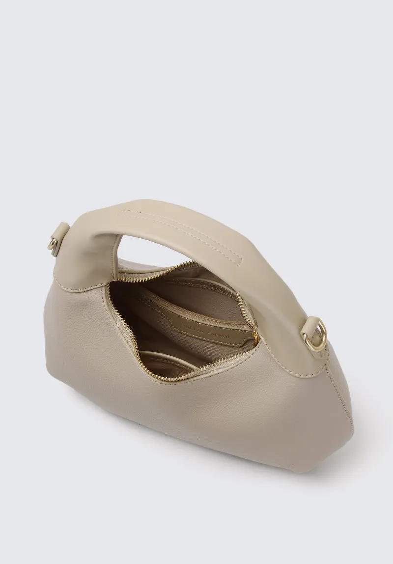 Nurita Harith Norri Small Hobo Bag (Tan)
