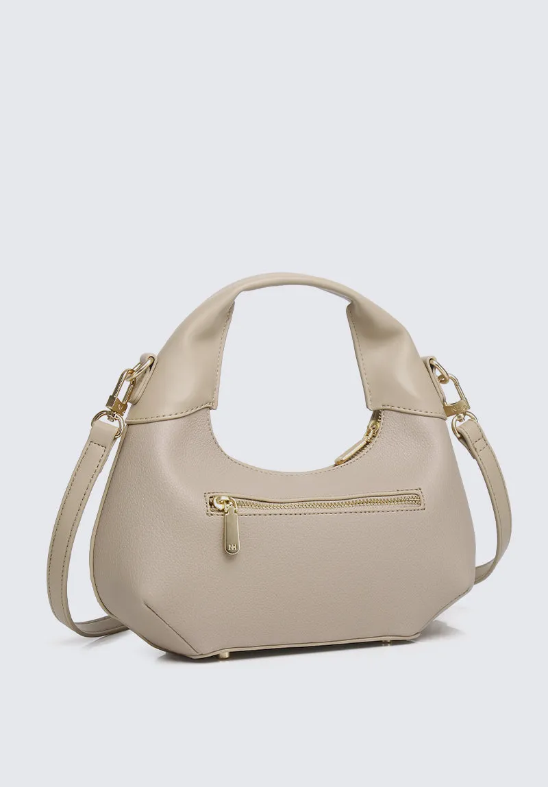 Nurita Harith Norri Small Hobo Bag (Tan)