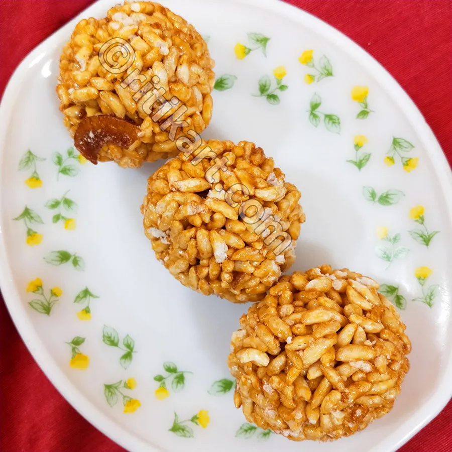 Odisha Delicious Crispy Mudhi Ladoo