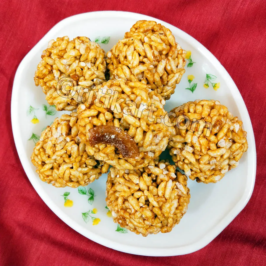 Odisha Delicious Crispy Mudhi Ladoo