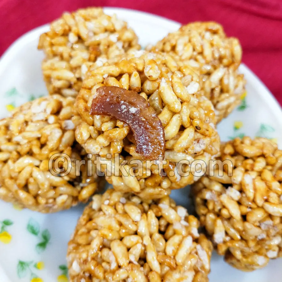 Odisha Delicious Crispy Mudhi Ladoo