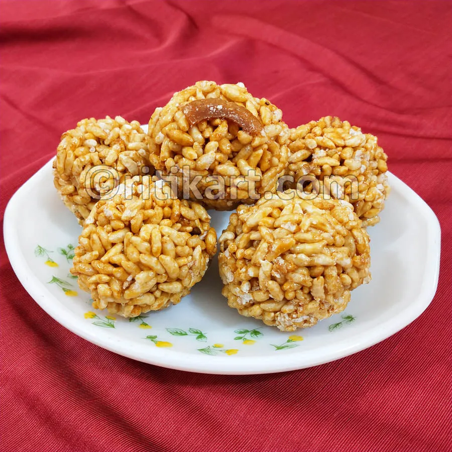 Odisha Delicious Crispy Mudhi Ladoo