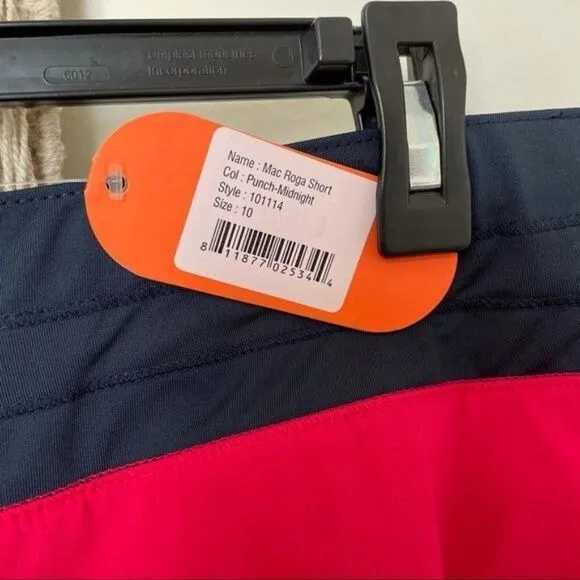 Oiselle Mac Roga Shorts Size 10 NWT