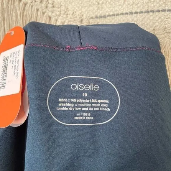 Oiselle Mac Roga Shorts Size 10 NWT