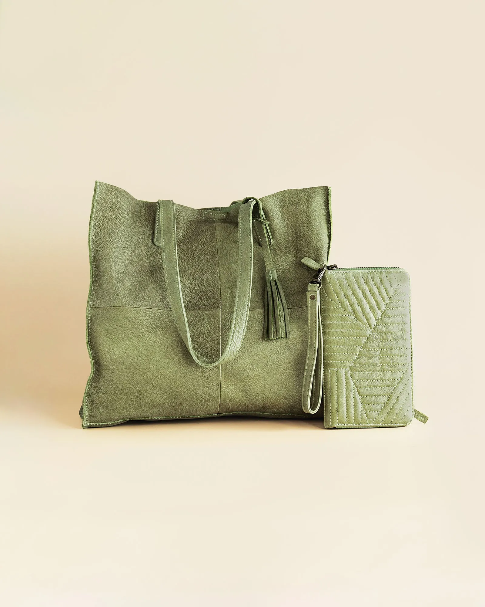 Olive Grove Wristlet