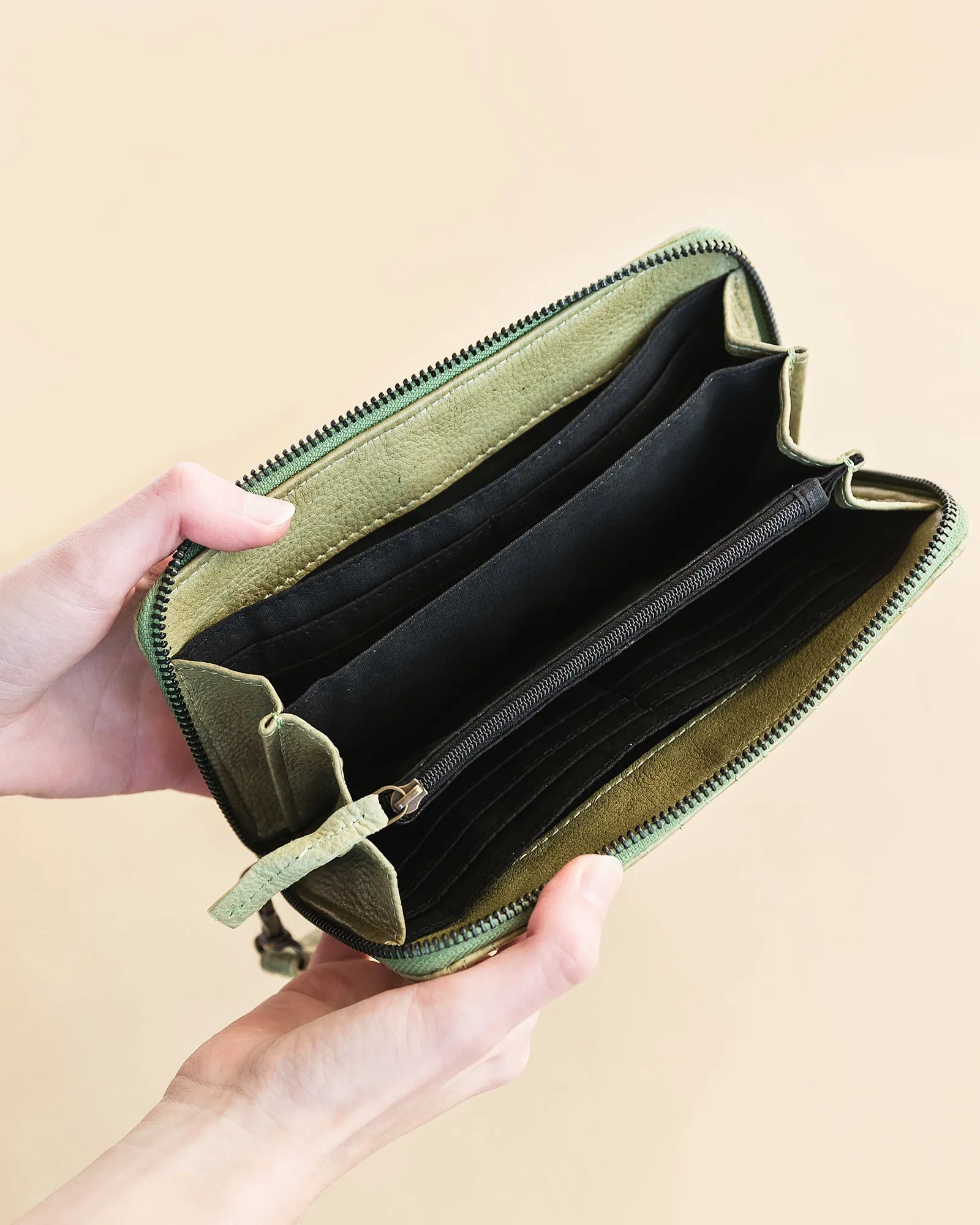 Olive Grove Wristlet