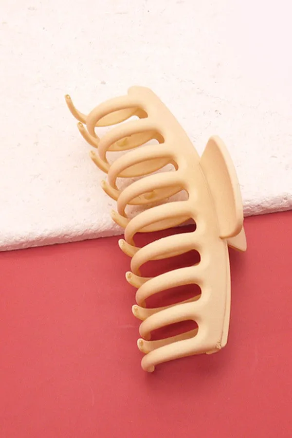 Over Sized Matte Hair Claw