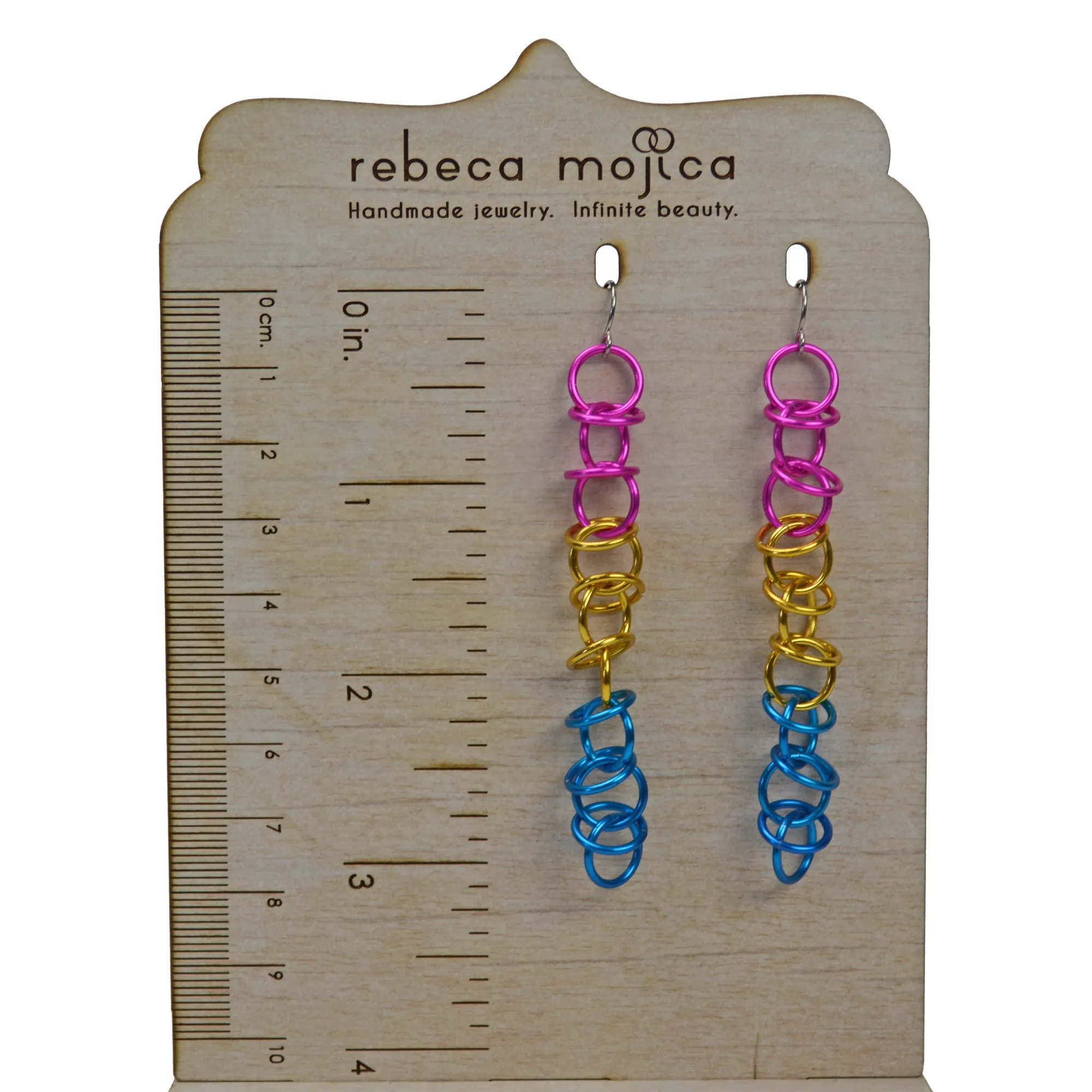 Pansexual Pride - Orbital Earrings