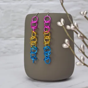 Pansexual Pride - Orbital Earrings