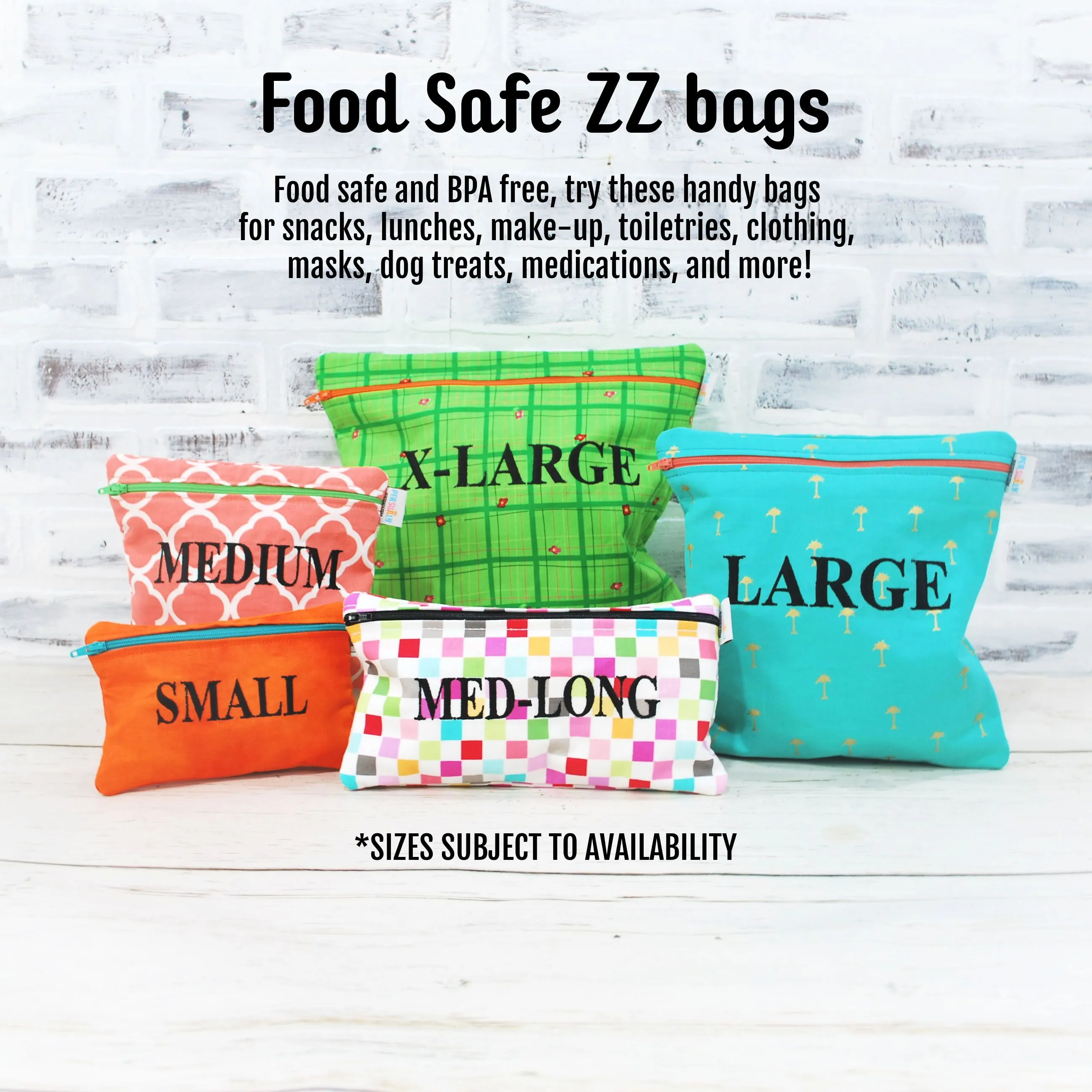 Paper Sack Personalized Reusable Food Bag
