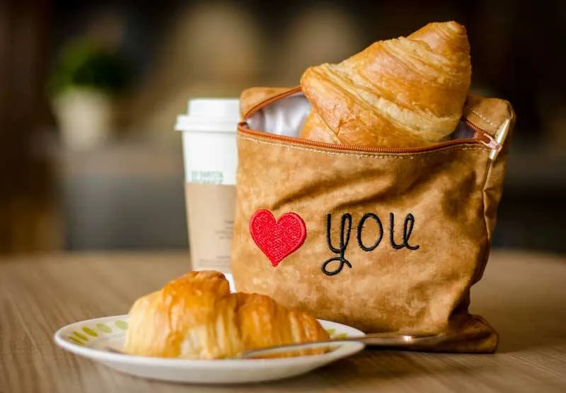 Paper Sack Personalized Reusable Food Bag