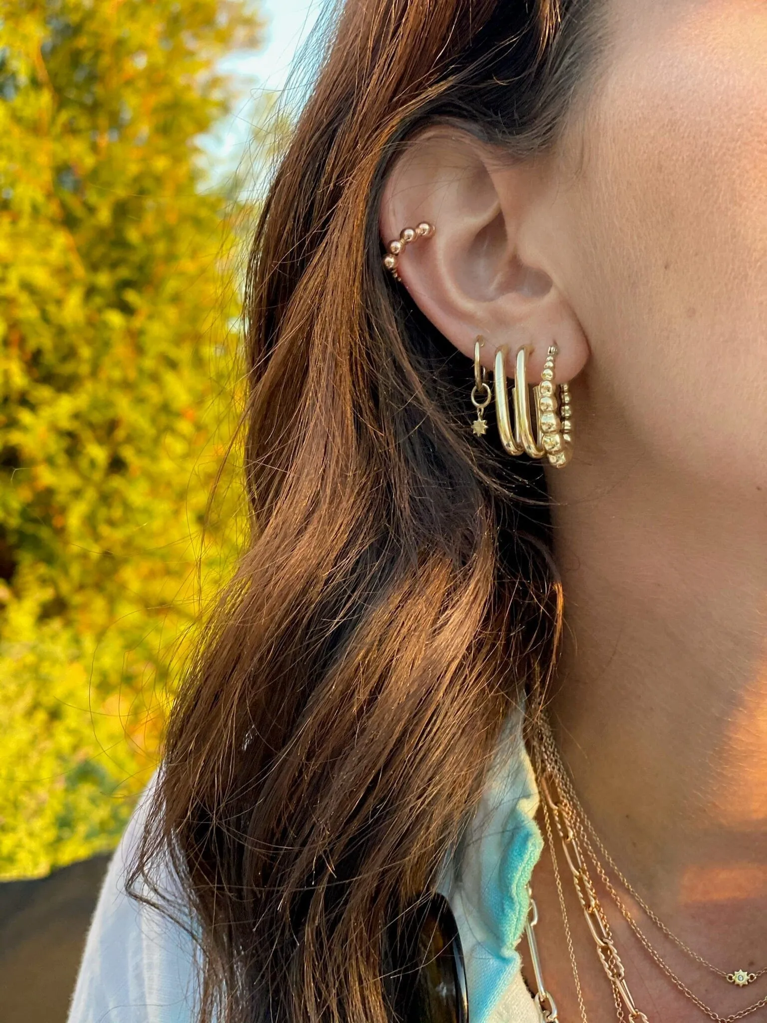 Paperclip Hoops