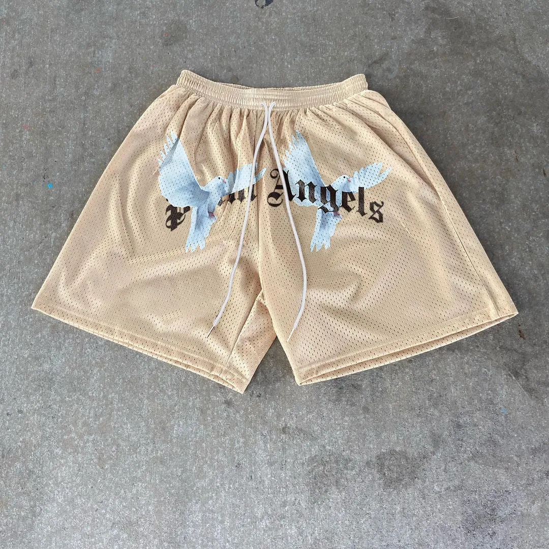 Pigeon Peace Street Style Shorts