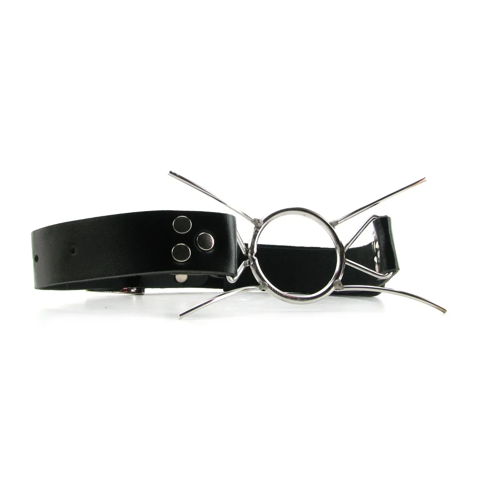 Pipedream Fetish Fantasy Series Adjustable Extreme Spider Gag Silver/Black