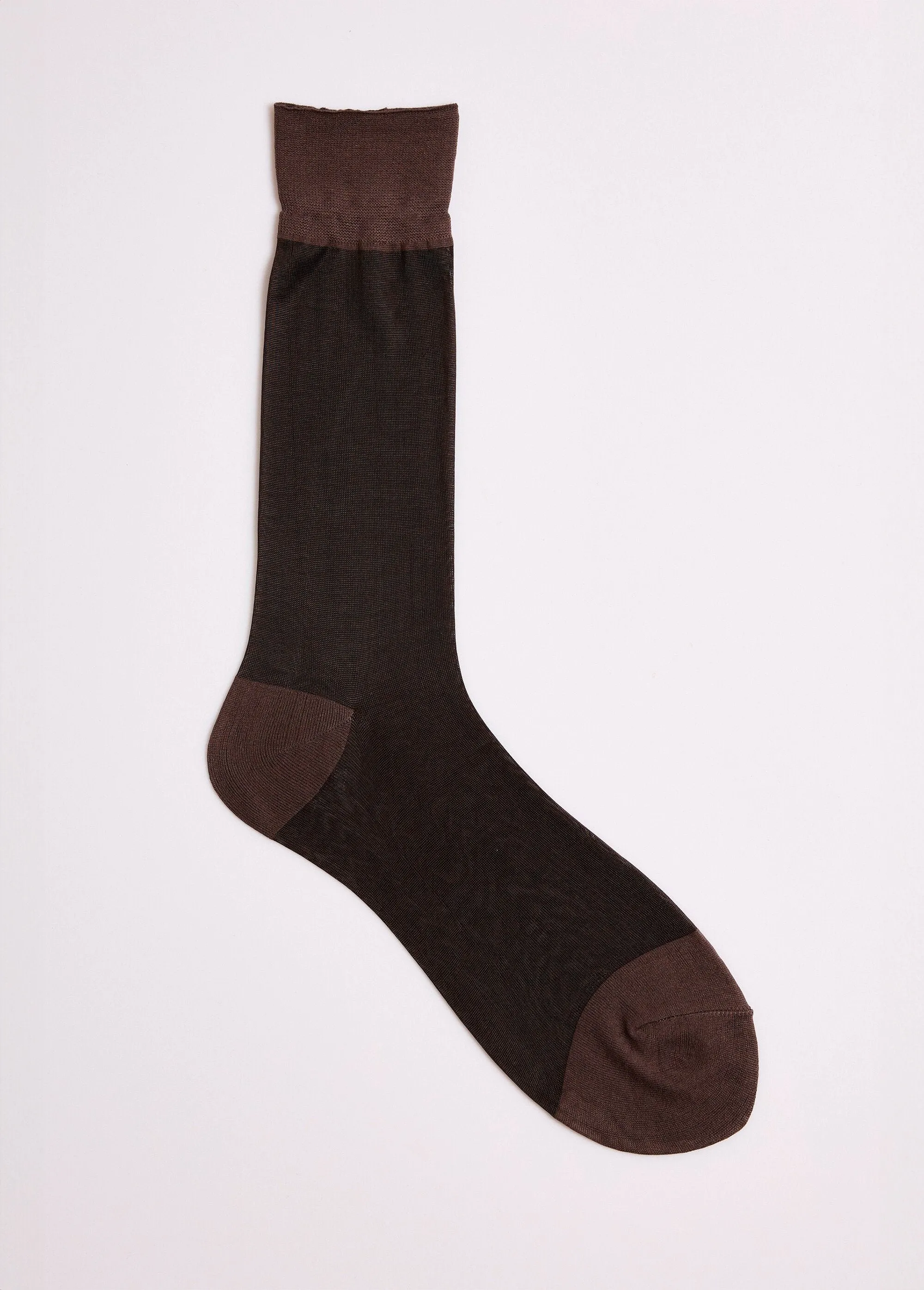 Plain veil socks