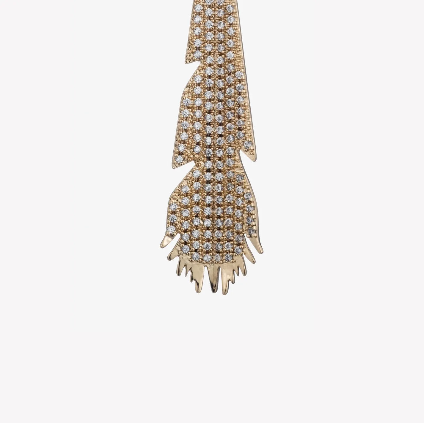 PLUME DROP EARRINGS