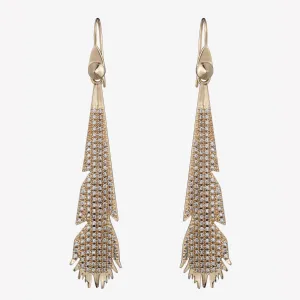 PLUME DROP EARRINGS