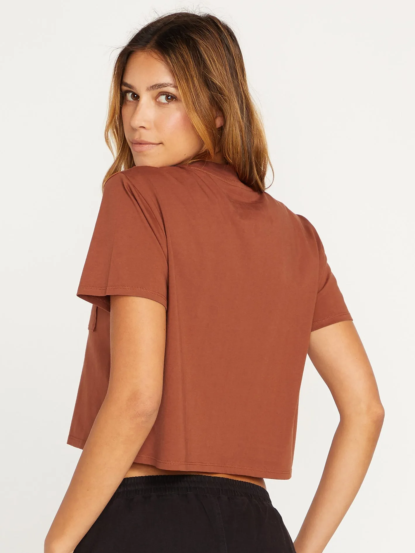 Pocket Dial T-shirt - DARK CLAY