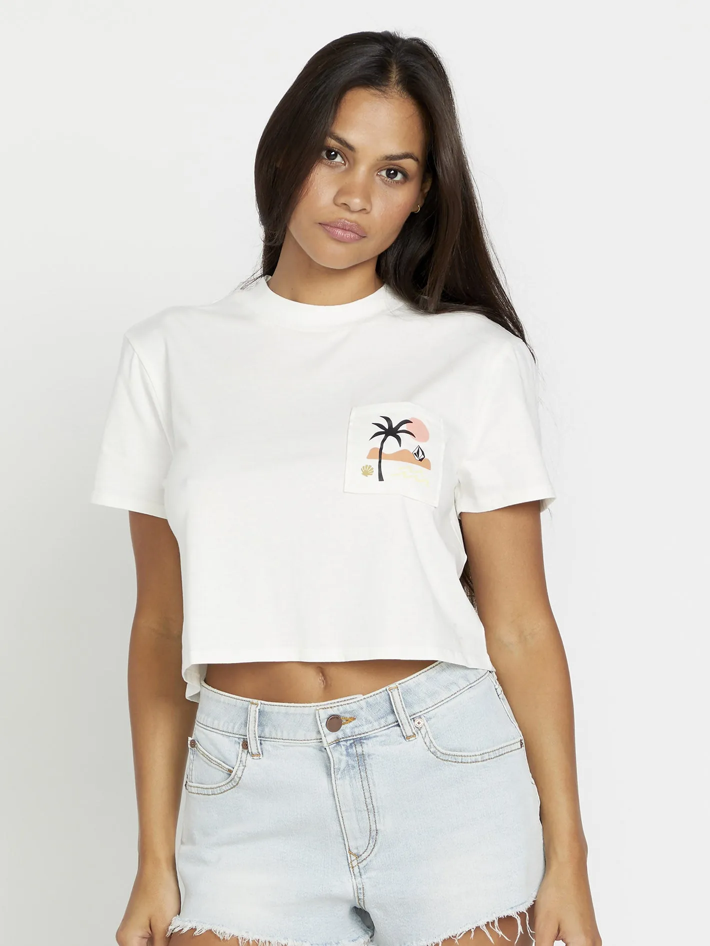 Pocket Dial T-Shirt - Star White