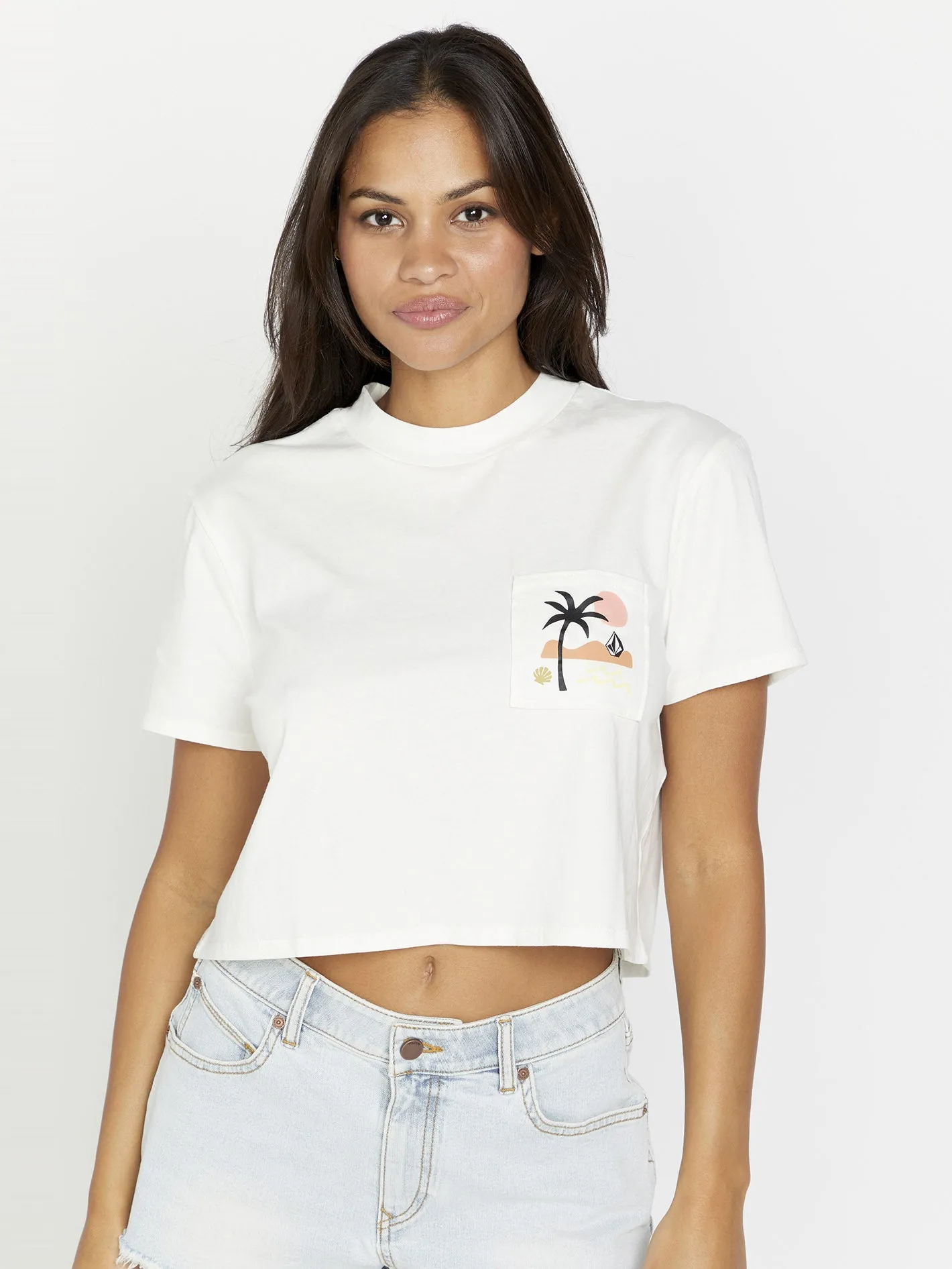 Pocket Dial T-Shirt - Star White