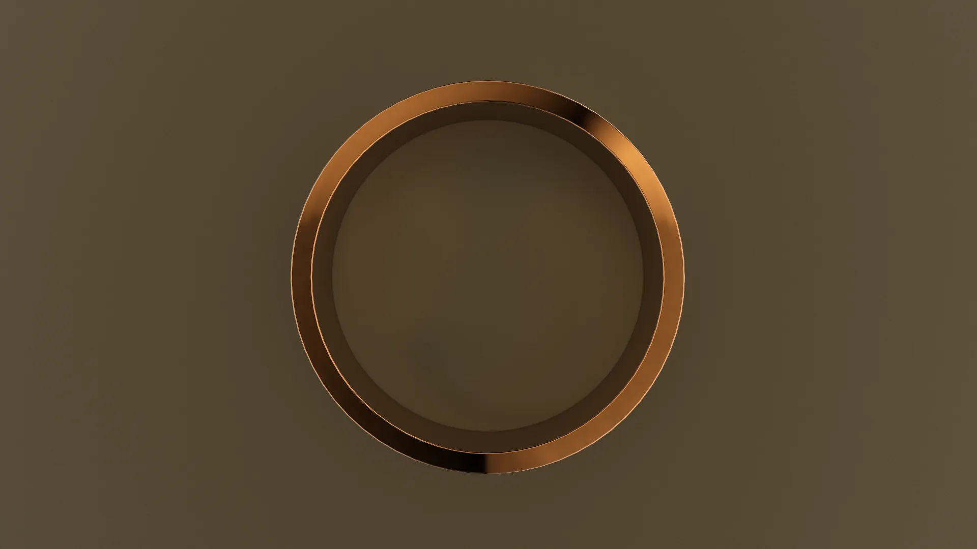 Polished Rose Gold 8mm Flat Wedding Band