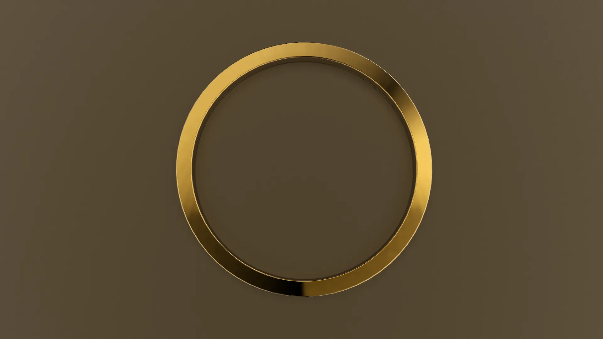 Polished Yellow Gold 1.5mm Flat Wedding Band