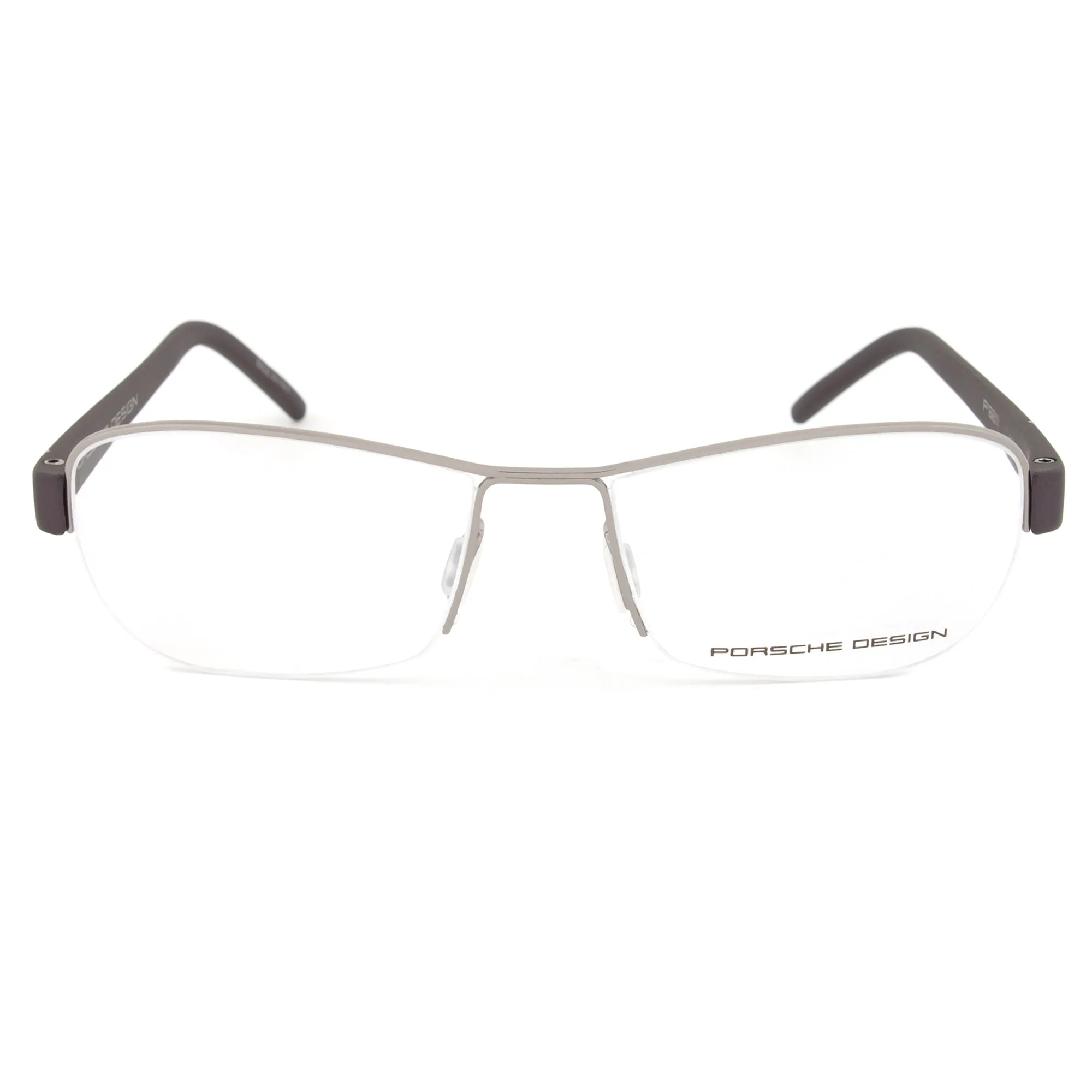 Porsche Design P8211 C Rectangular | Gunmetal/Aubergine| Eyeglass Frames