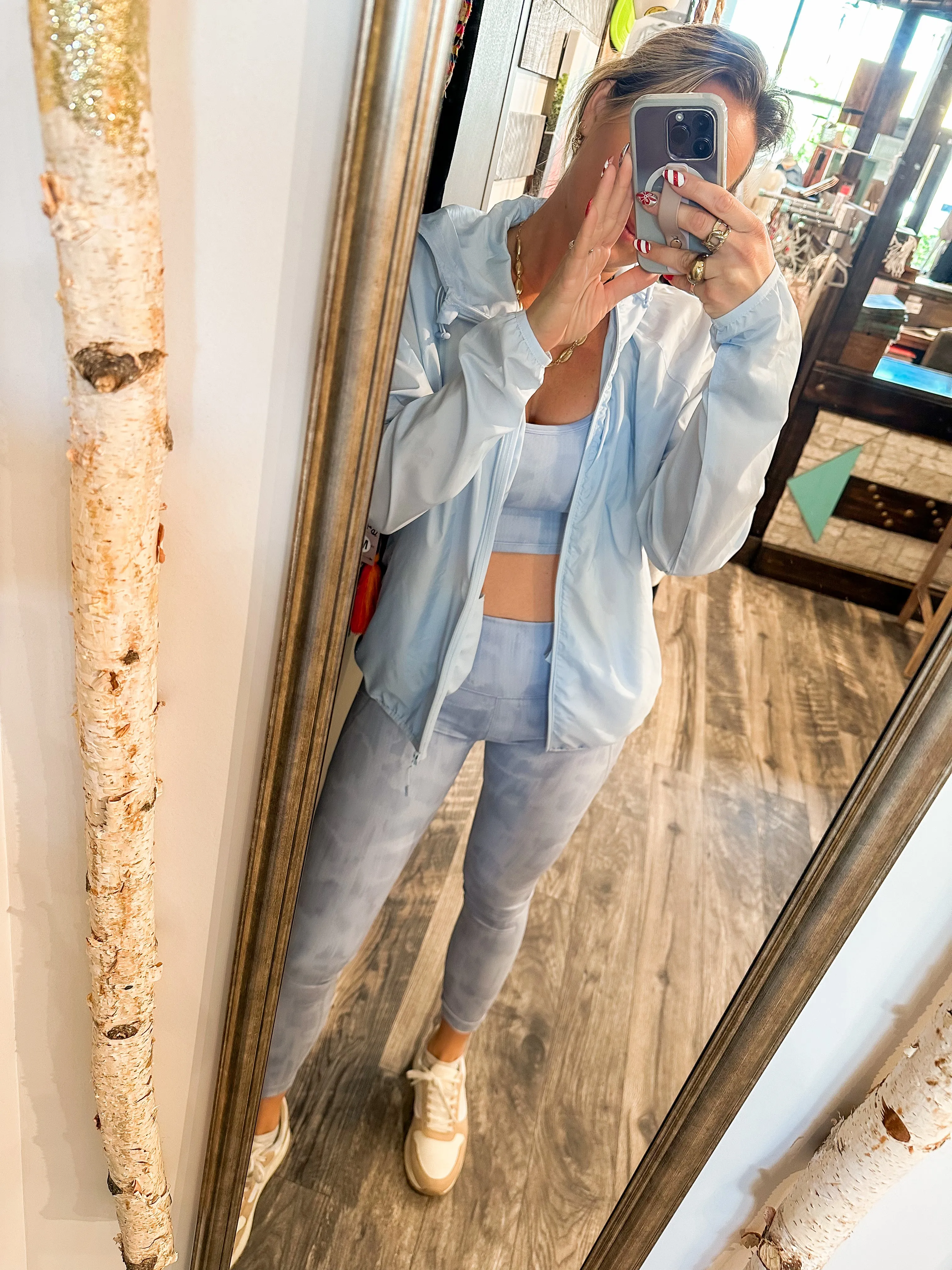 Powder Blue Jacket