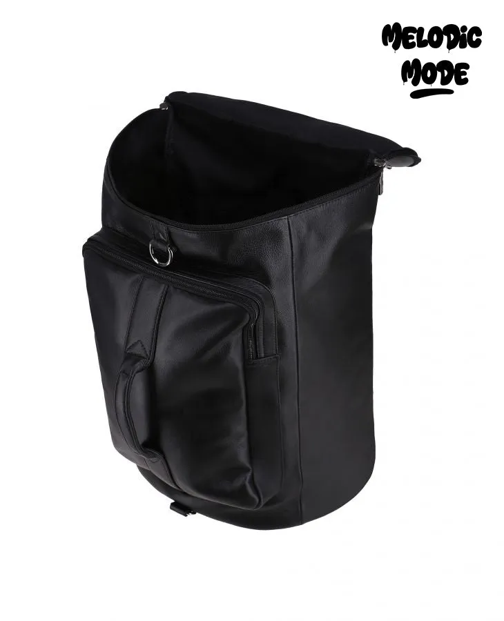 Premium Cowhide Leather Backpack | Crazy Horse Finish, Brass Hardware, Spacious Leather backpack, Soft Shoulder Straps & Durable Construction