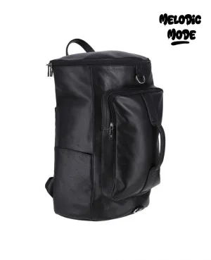 Premium Cowhide Leather Backpack | Crazy Horse Finish, Brass Hardware, Spacious Leather backpack, Soft Shoulder Straps & Durable Construction