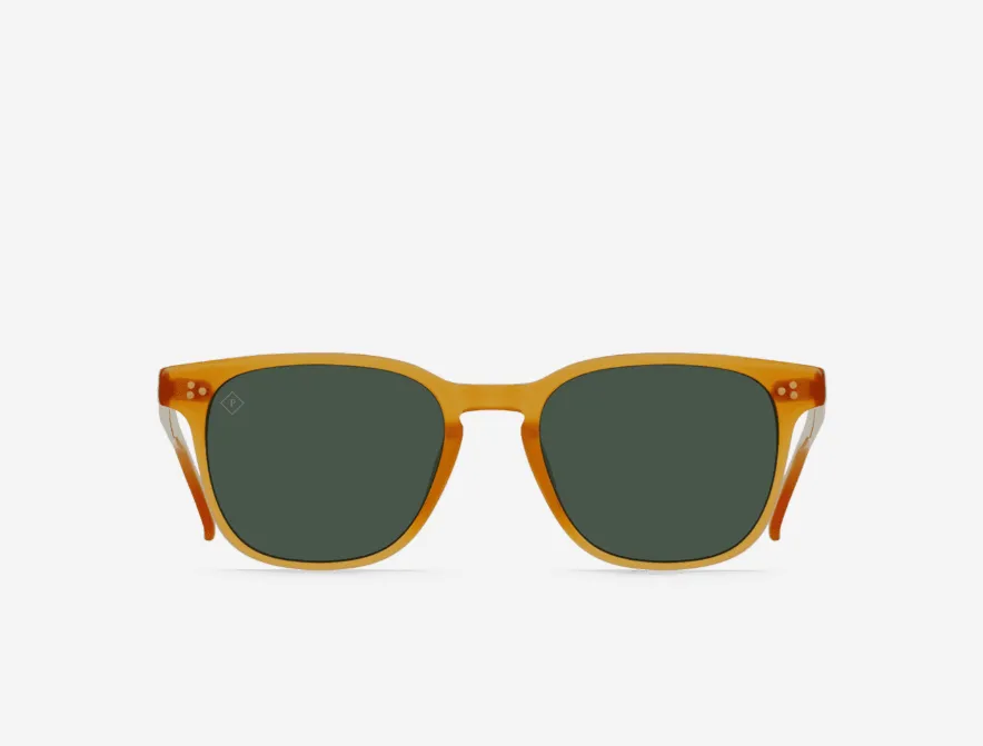 Raen Alvez 50 in Honey/Green Polarized