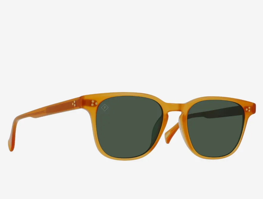 Raen Alvez 50 in Honey/Green Polarized