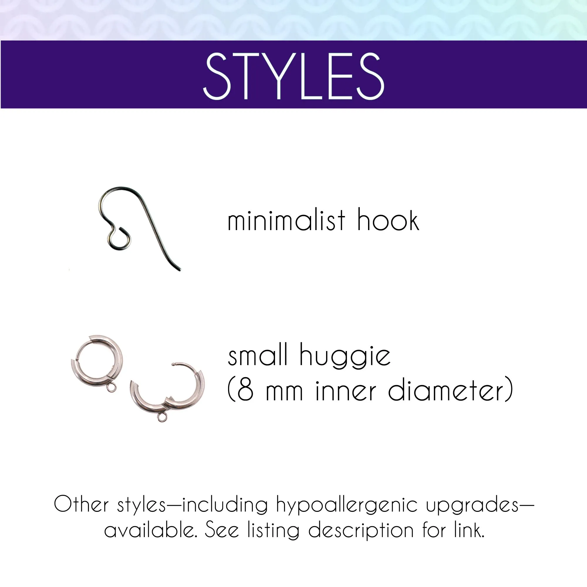 Rainbow Pride - Mini Knot Earring