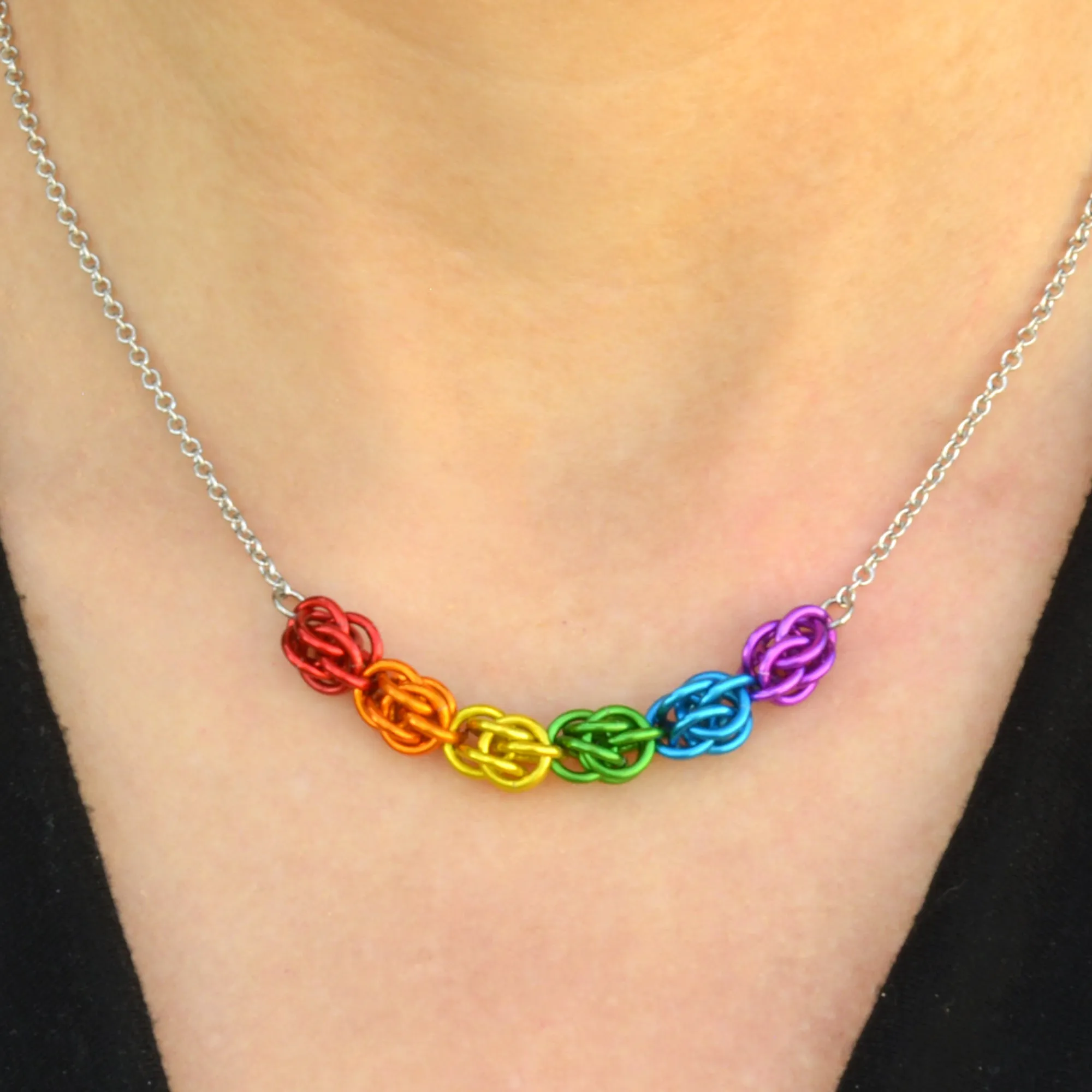 Rainbow Pride - Petite Necklace