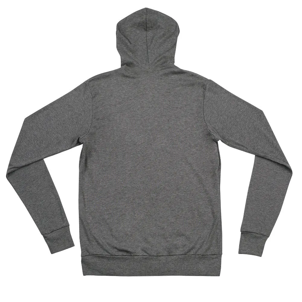 Rebirth Embroidered Zip Hoodie