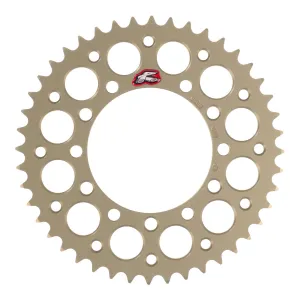 Renthal Sprocket Rear Hard Anodised 44T 44P-HA Ultralight