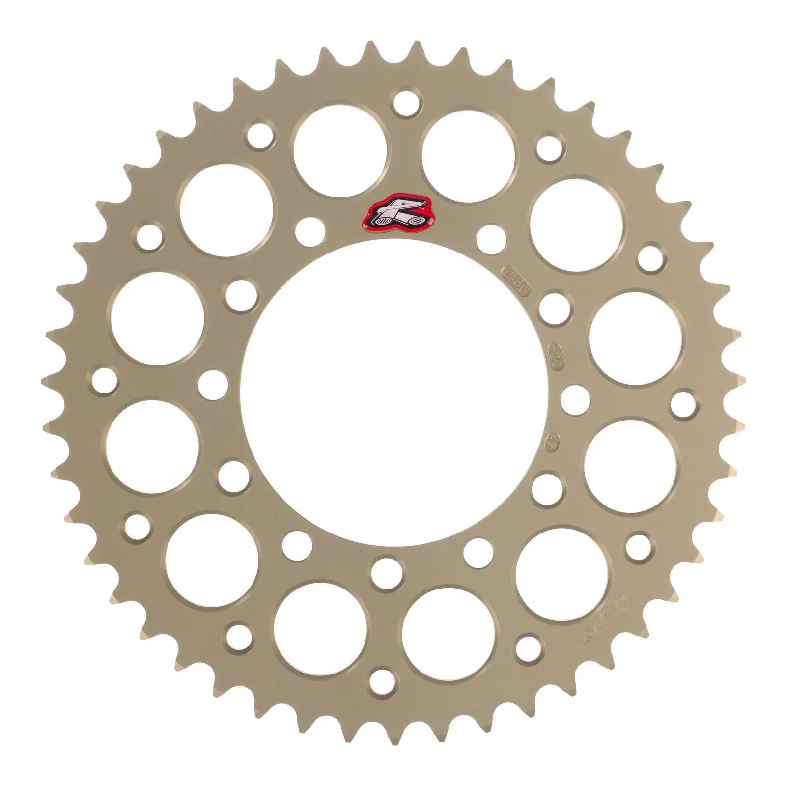 Renthal Sprocket Rear Hard Anodised 47T 47P-HA Ultralight