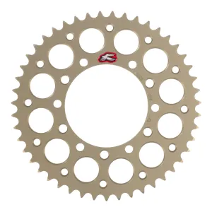Renthal Sprocket Rear Hard Anodised 47T 47P-HA Ultralight