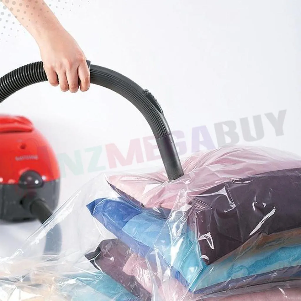 Reusable Vacuum Seal Travel Bag 100 x 130* 1pcs,4pcs,8pcs