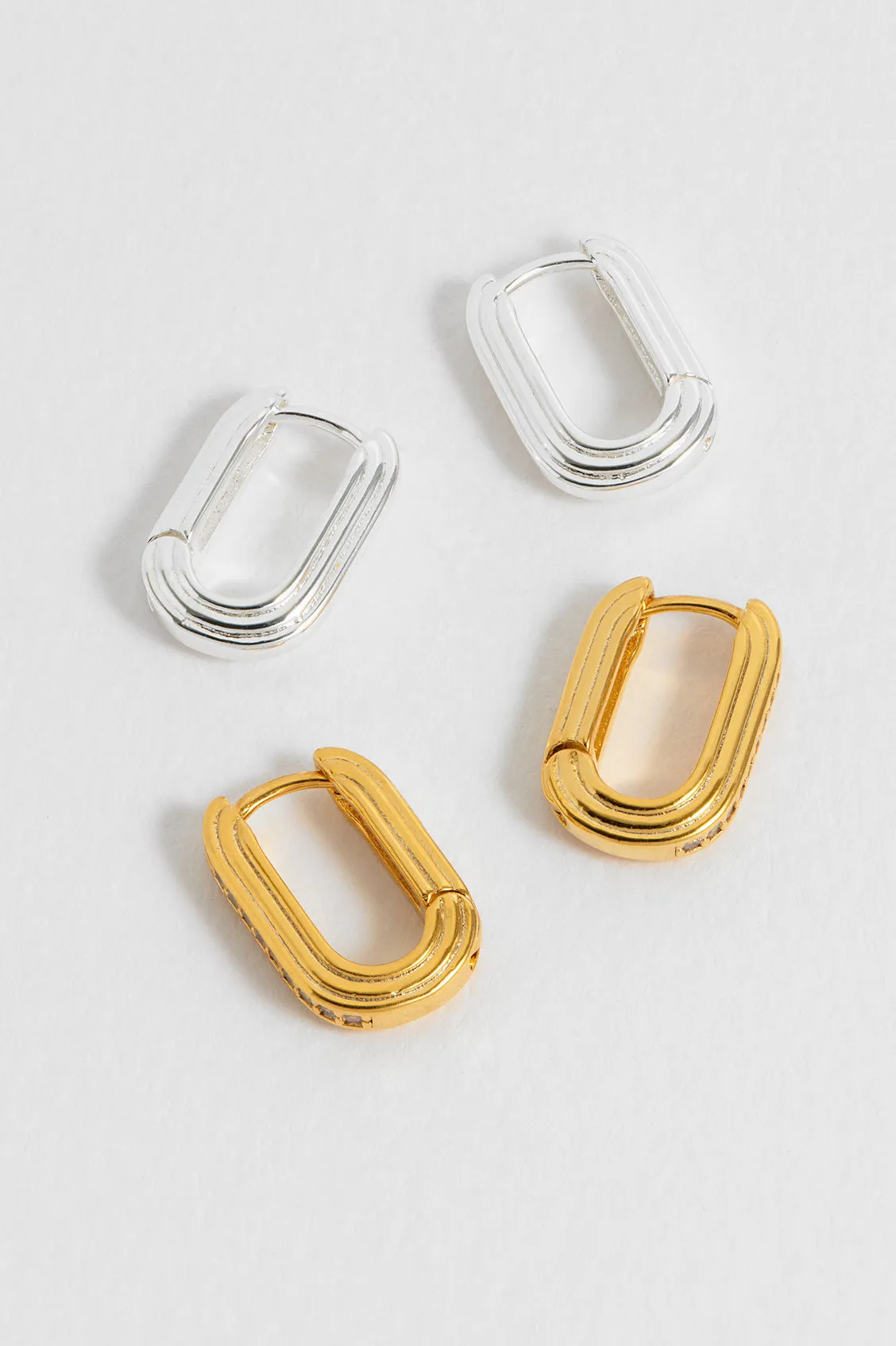 Ridged Hinge Hoops