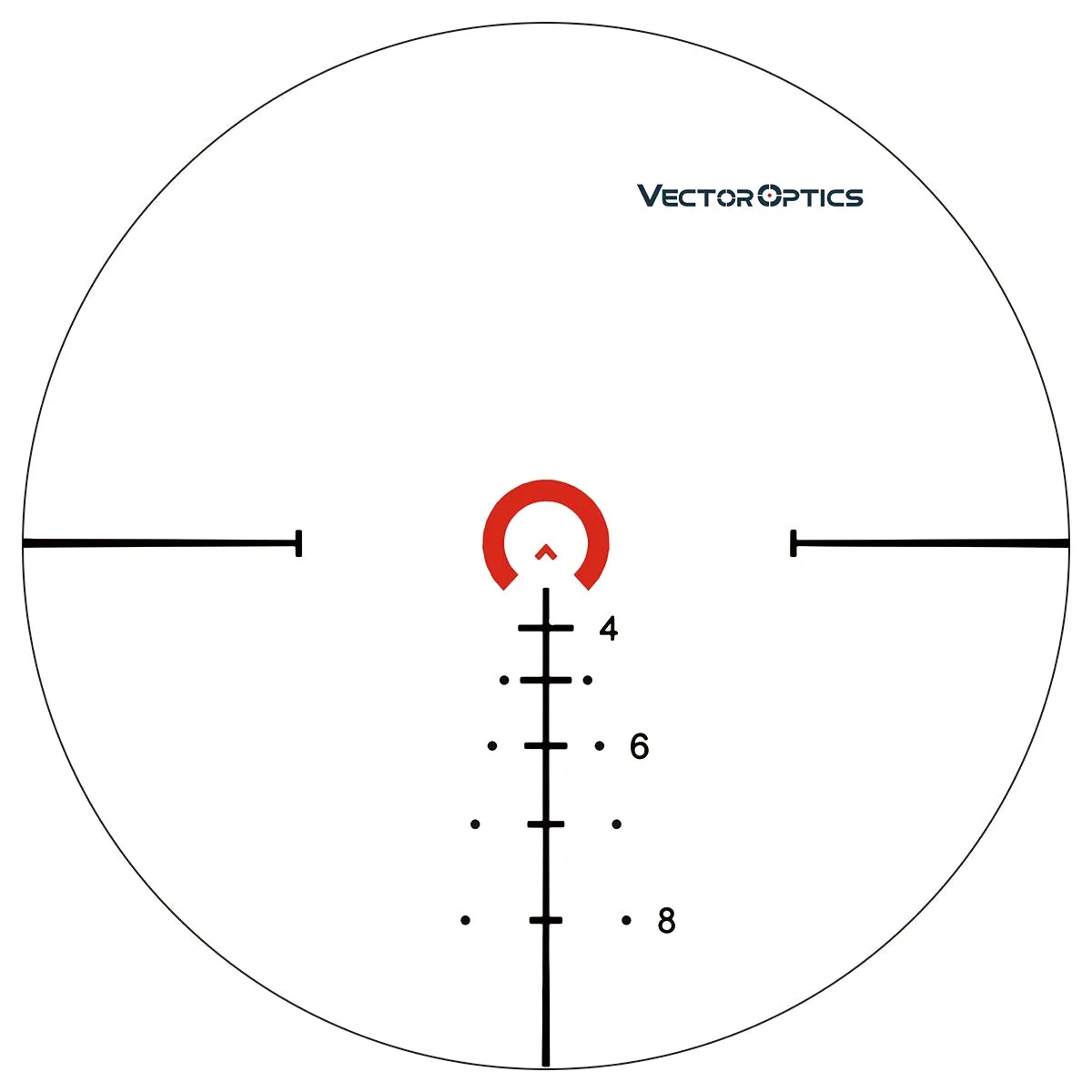 Riflescope 34 mm CONTINENTAL X6 1-6x28 - Black