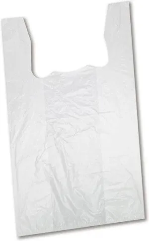 RiteSource - 11" x 5" x 19", S2 Low Density Clear T-Shirt Bags, 14.75lb/Cs, 1078/Case - TLDS2C