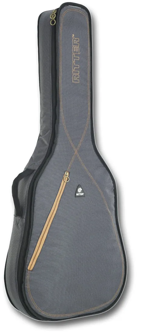 Ritter RGS3-L/MGB Les Paul Guitar Bag Misty Grey/Leather brown